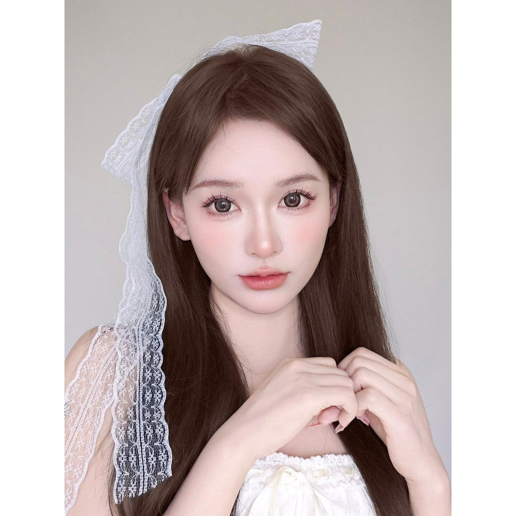 คอนแทคเลนส์สีน้ำตาล HJNLI OBALEN ขนาด 14.50 มม. (ชนิดราย 6 เดือน)