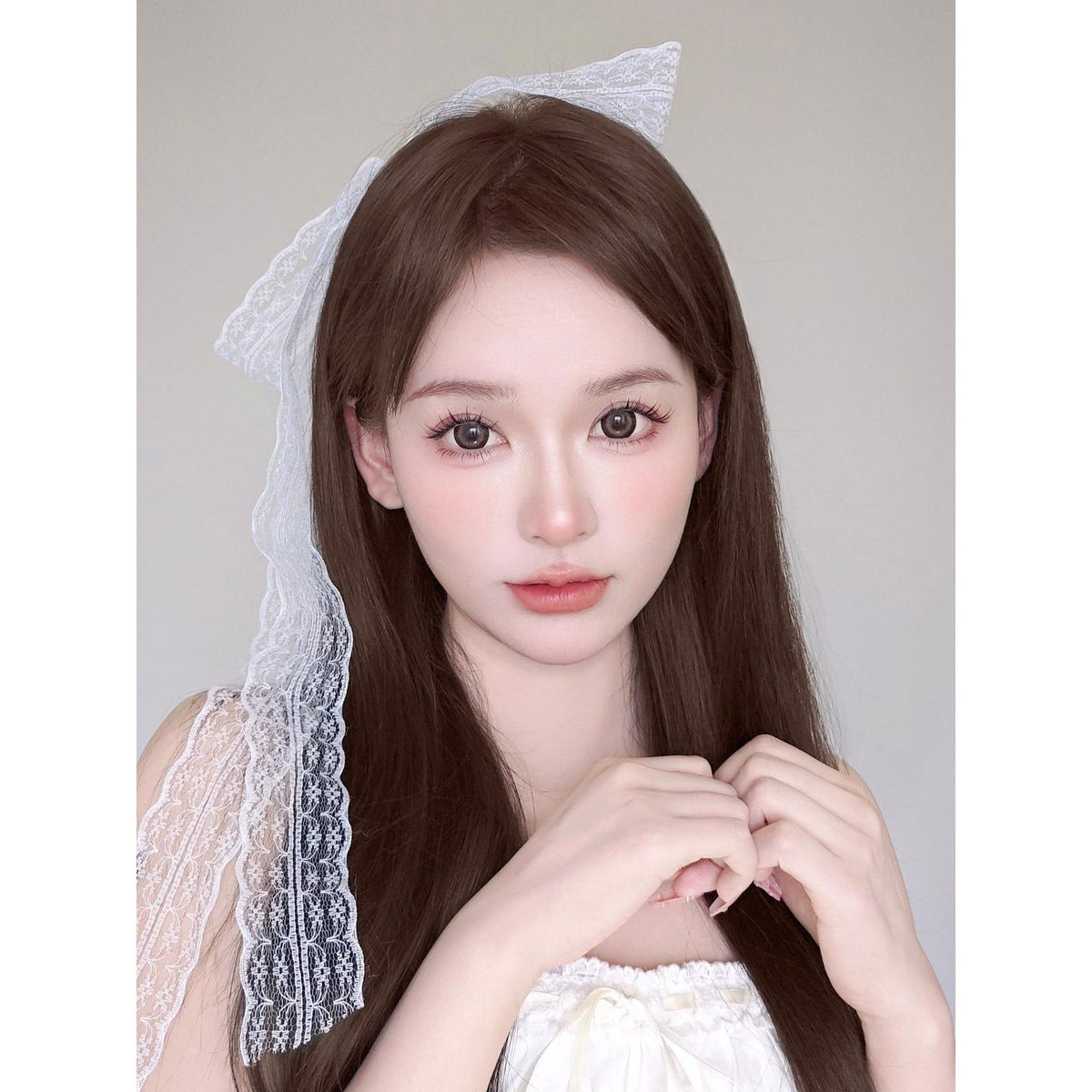 HJNLI OBALEN 14.50mm Brown Colored Contact Lenses (6 Months Wear)