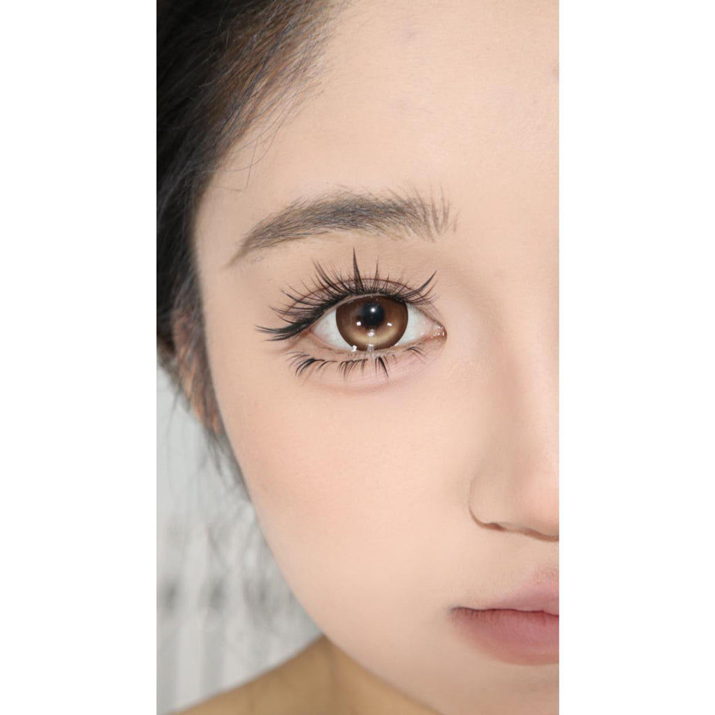 CDLSNSHEN OBALEN 14.50mm Brown Colored Contact Lenses (6 Months Wear)