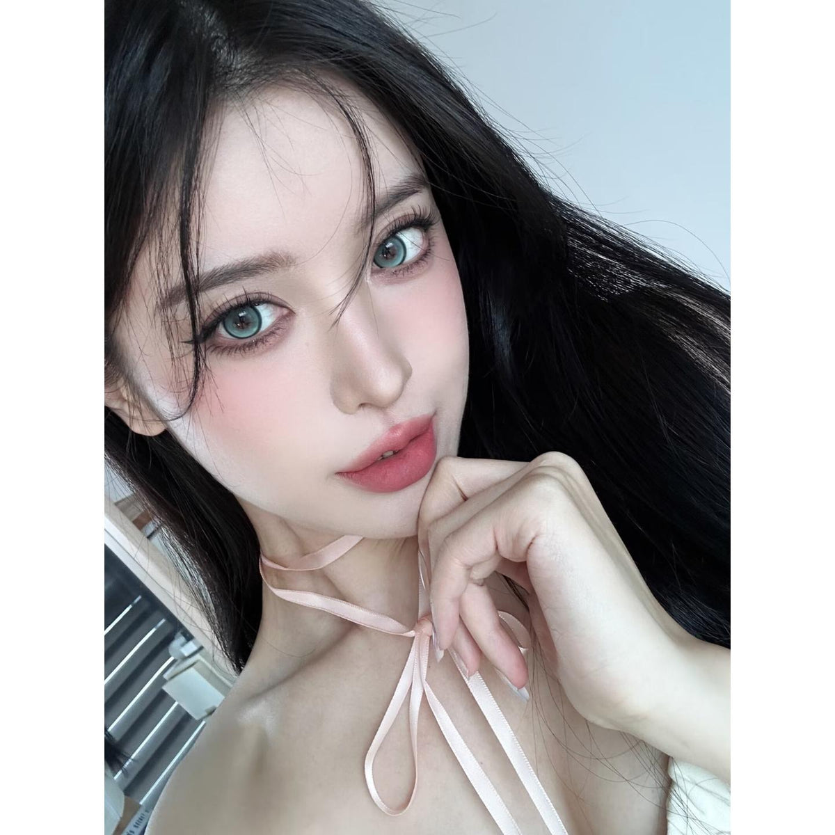 MLBCUI MorningCon 14.50mm Green Colored Contact Lenses (6 Months Wear)