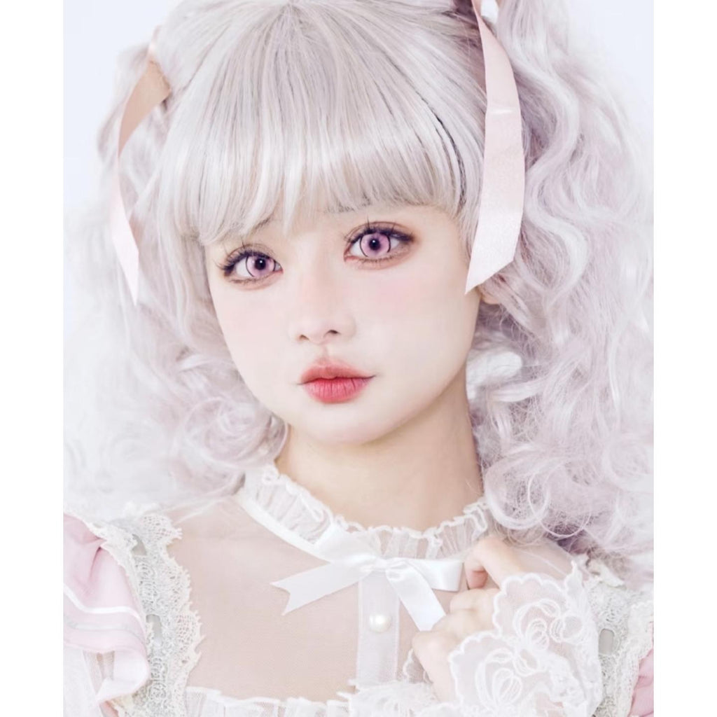 MFPPFEN Xiyoulens 14.50mm Pink Colored Contact Lenses (6 Months Wear)