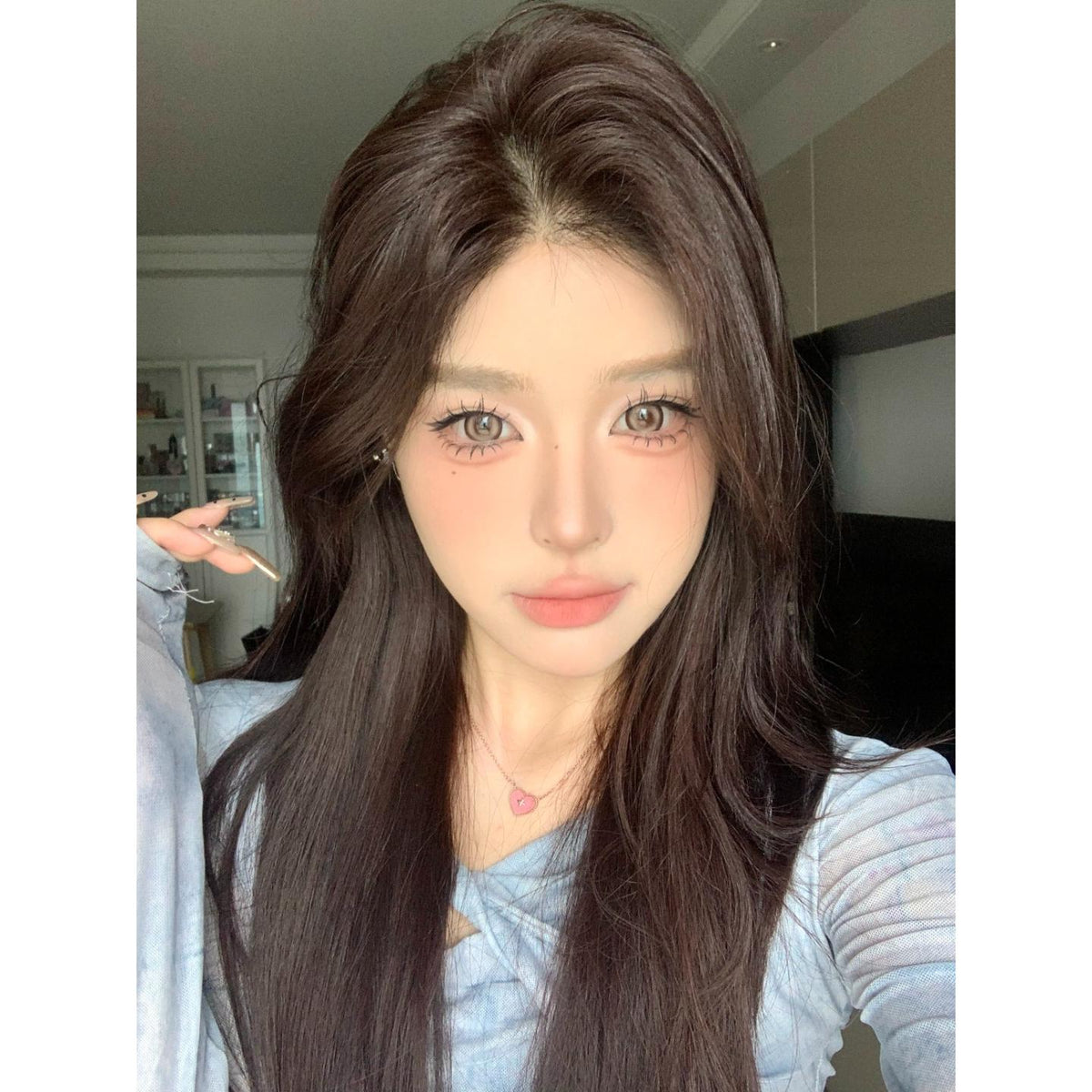 DYMMEI thestarlens 14.50mm Brown Colored Contact Lenses (6 Months Wear)