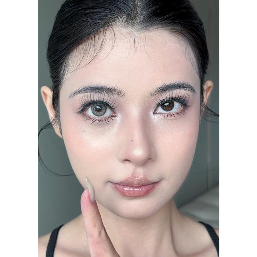 YYYSHI Serltyca 14.20mm Gray Colored Contact Lenses (6 Months Wear)