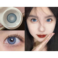 LYNDONG MorningCon 14.50mm Blue Colored Contact Lenses (6 Months Wear)