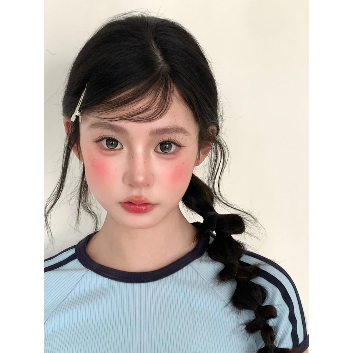 NYWHGUO MimiPark 14.50mm Gray Colored Contact Lenses (6 Months Wear)