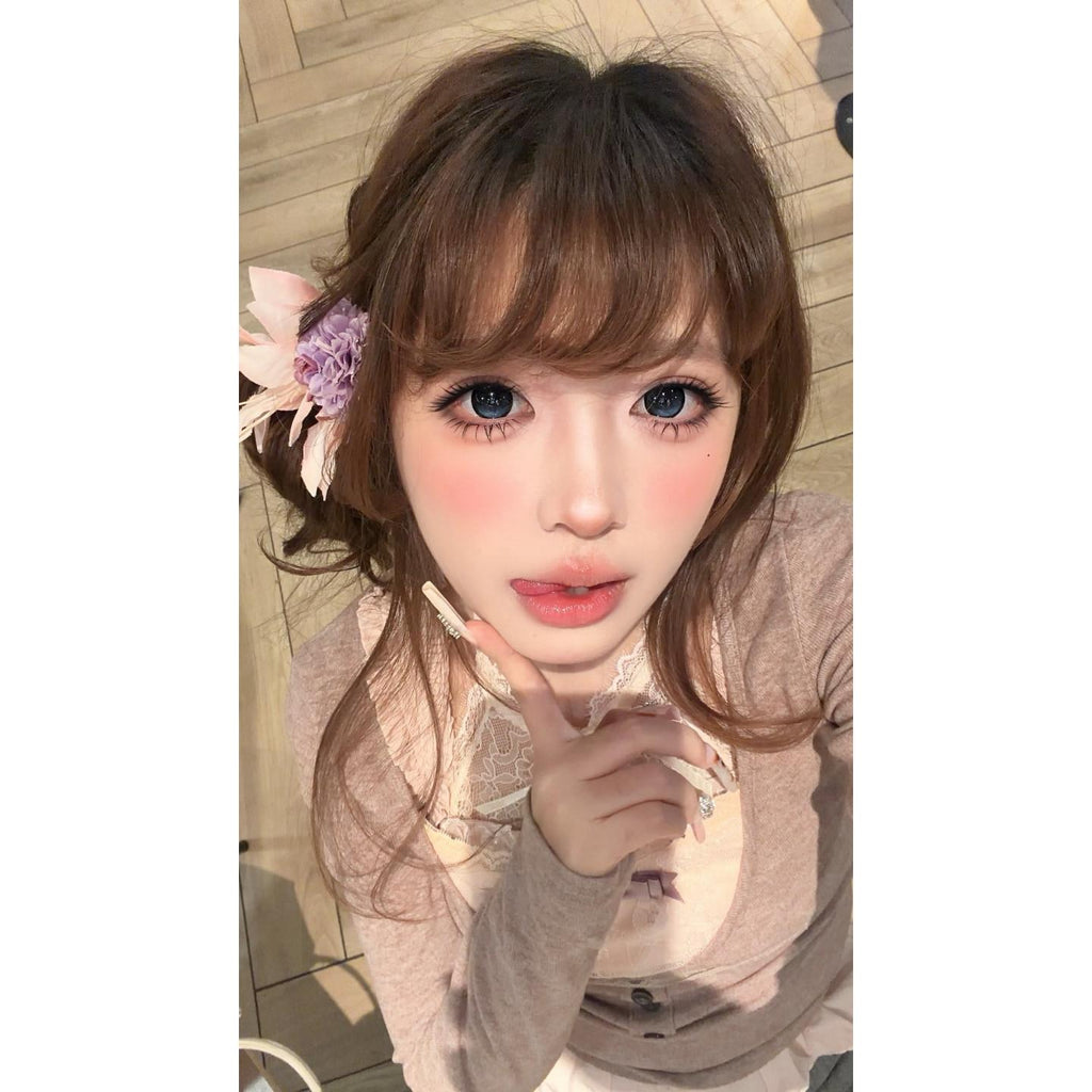 WYLHUI PORSLEN 14.50mm Blue Colored Contact Lenses (6 Months Wear)