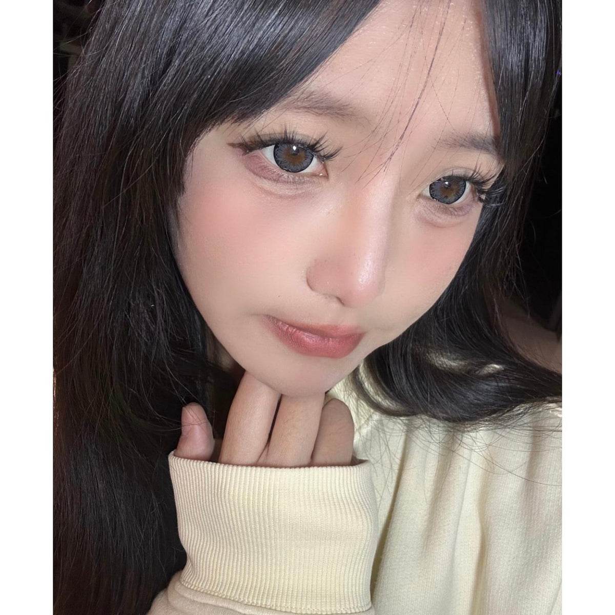 MLHEI Xiyoulens 14.50mm Black Colored Contact Lenses (6 Months Wear)