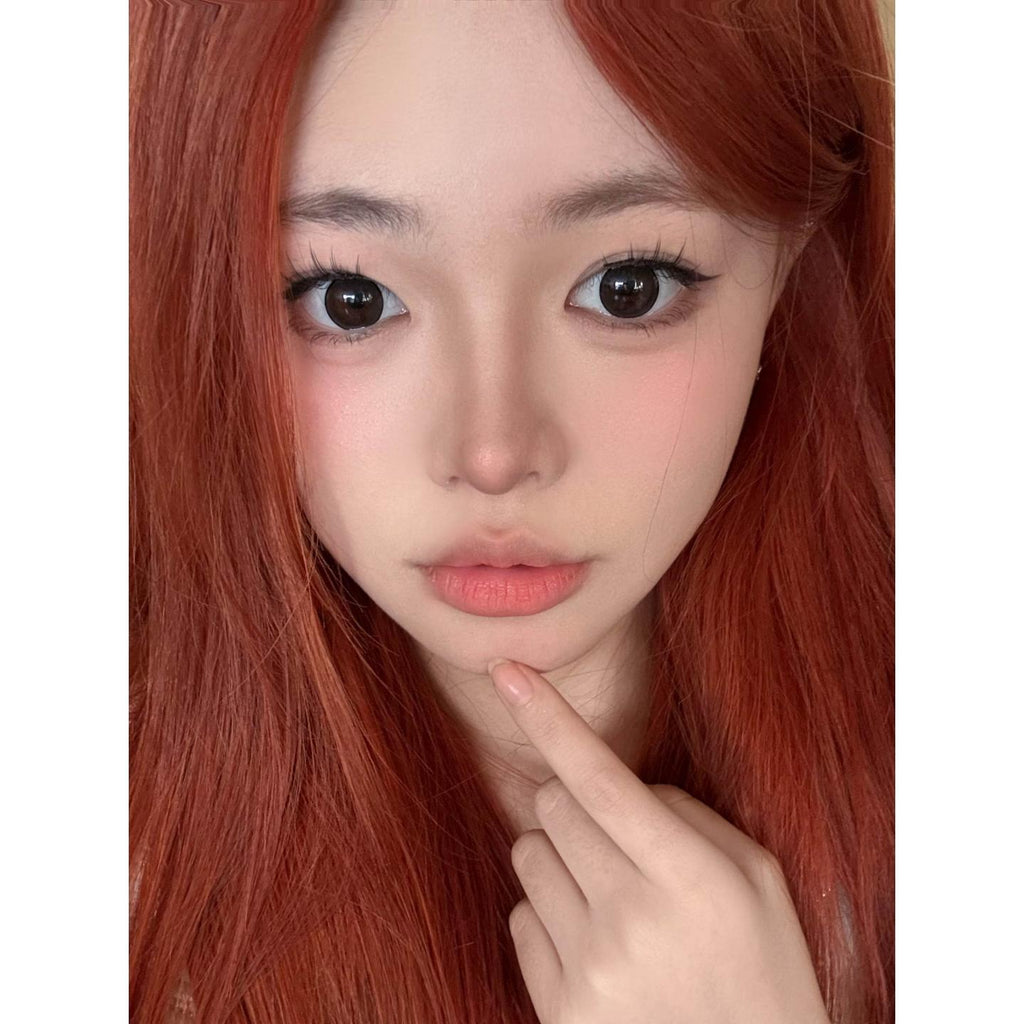 GZZLKZONG Xiyoulens 14.50mm Brown Colored Contact Lenses (6 Months Wear)