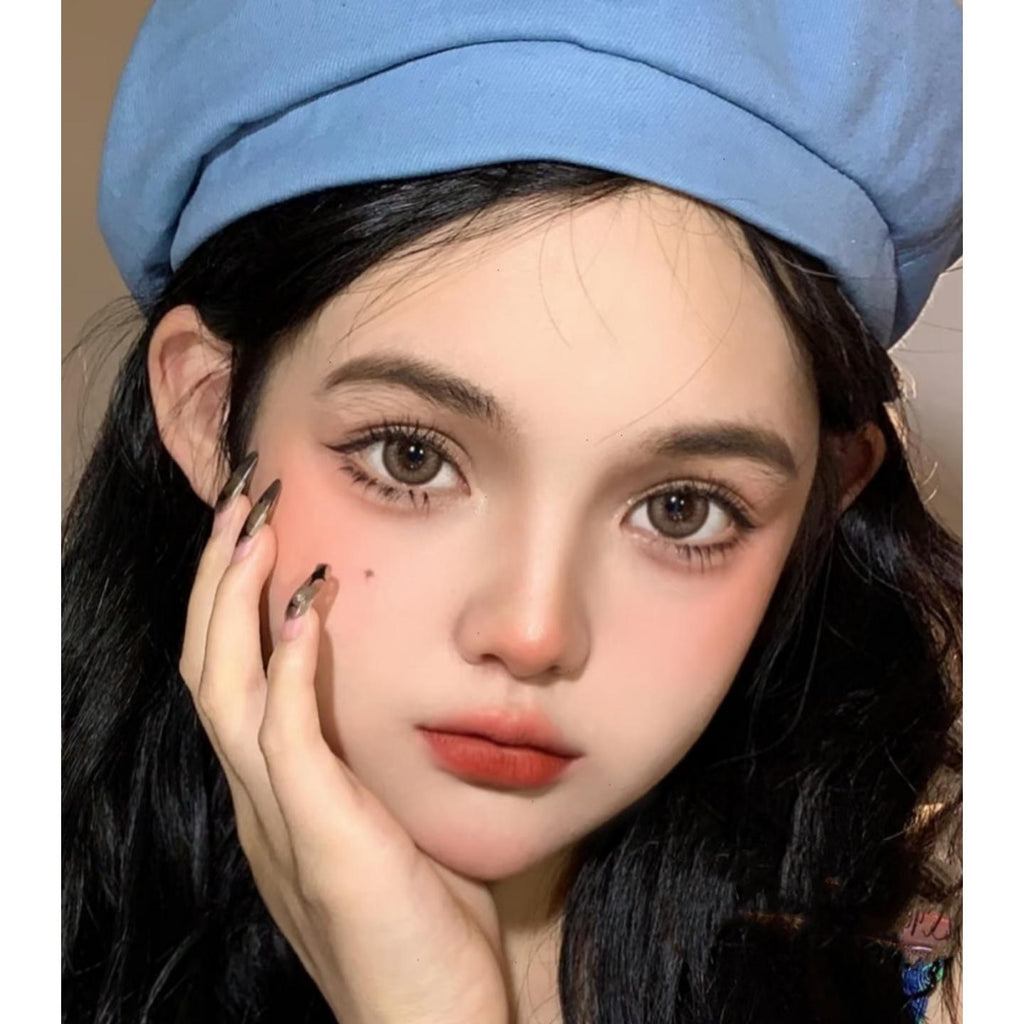 MNZONG BOOSCON 14.50mm Brown Colored Contact Lenses (6 Months Wear)