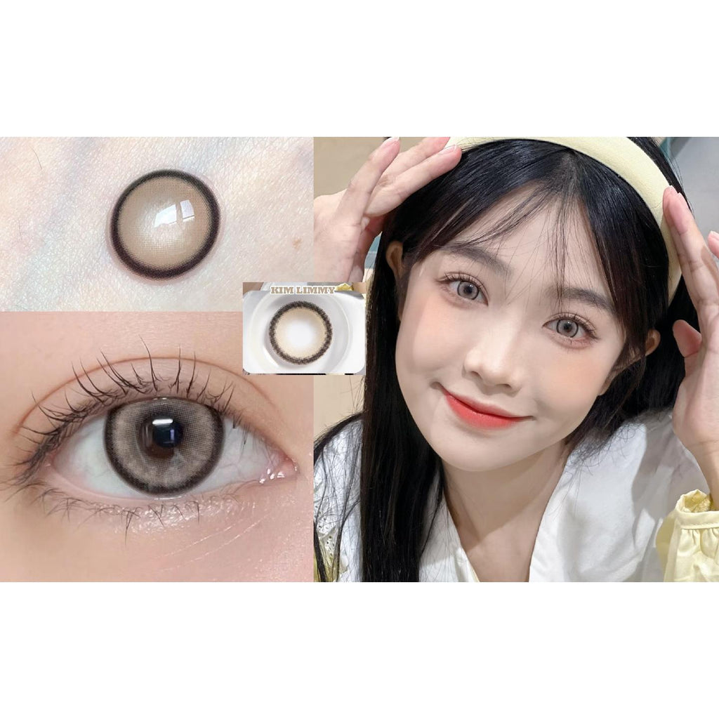 JLMI MorningCon 14.20mm Brown Colored Contact Lenses (6 Months Wear)