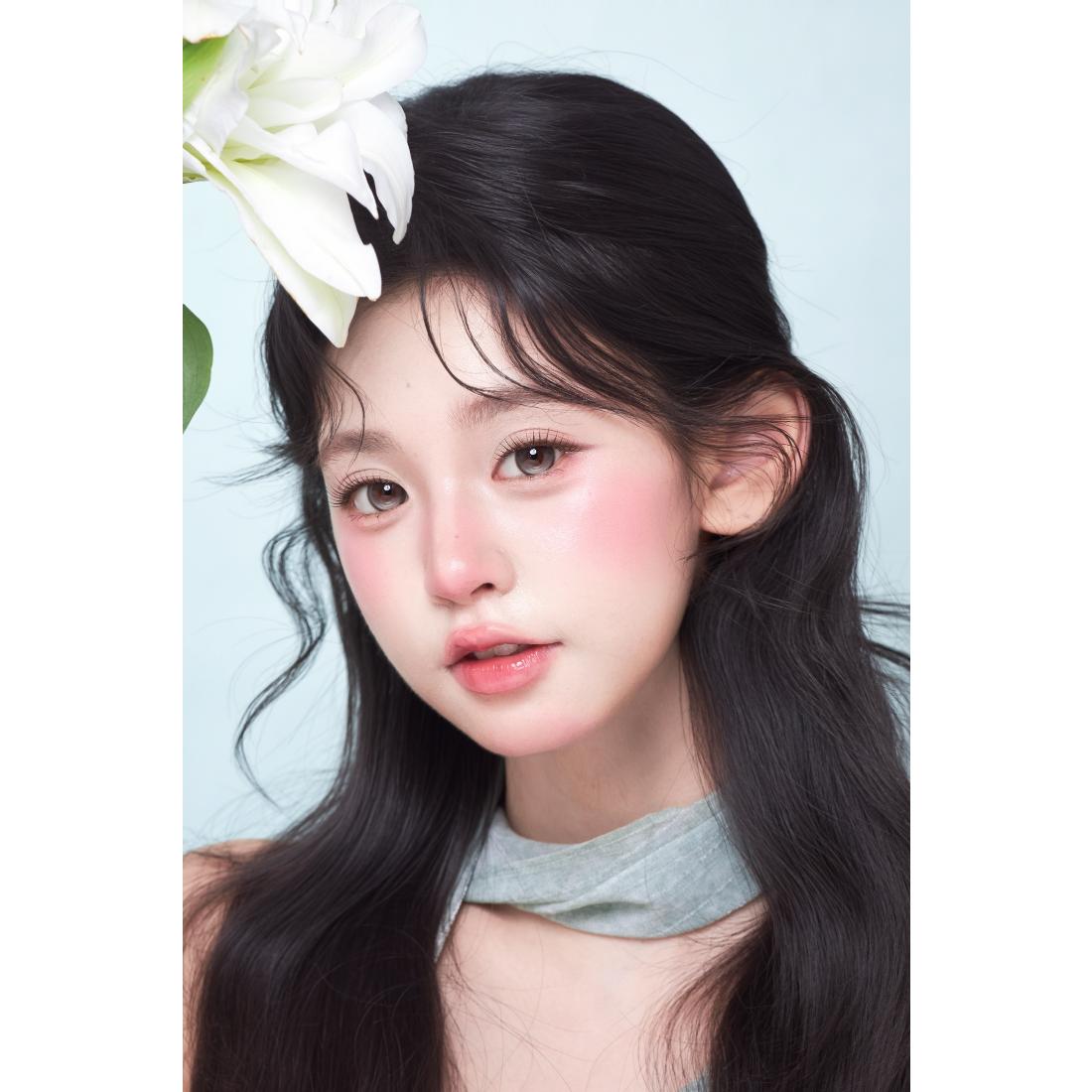 CDYJCENG OBALEN 14.50mm Gray Colored Contact Lenses (6 Months Wear)