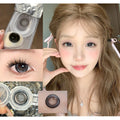 KKKAI thestarlens 14.50mm Grey Colored Contact Lenses (6 Months Wear)