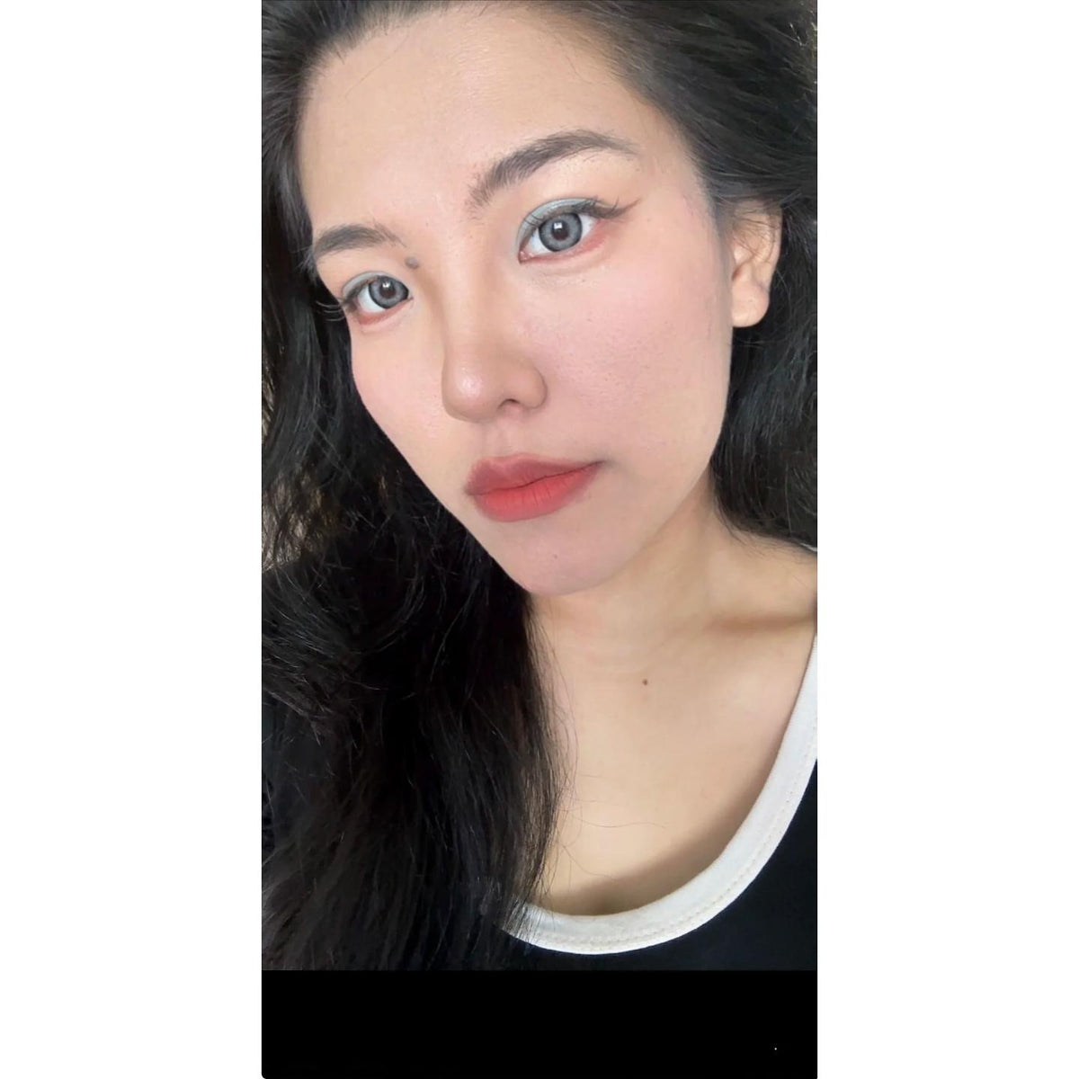 ZMNHU ROSELENS 14.50mm Grey Colored Contact Lenses (6 Months Wear)
