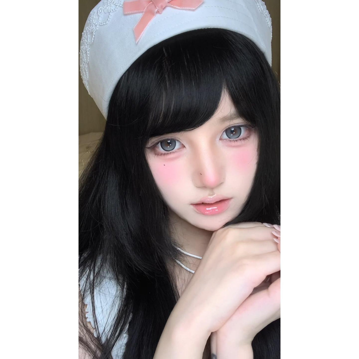 HDSXSHENG thestarlens คอนแทคเลนส์สี ขนาด 14.50 มม. สีเทา (แบบราย 6 เดือน)