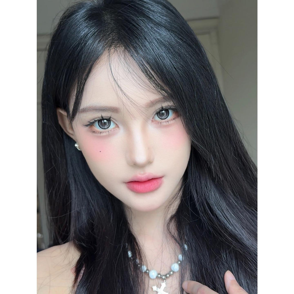 BDKAI thestarlens 14.50mm Grey Colored Contact Lenses (6 Months Wear)