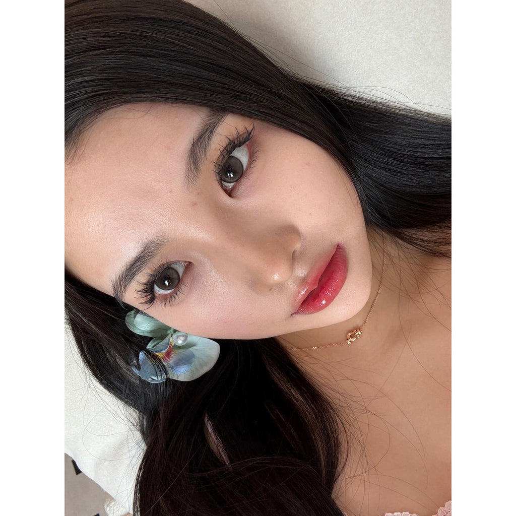 Kính áp tròng màu nâu QKNI Serltyca 14.20mm (thời hạn sử dụng 6 tháng)