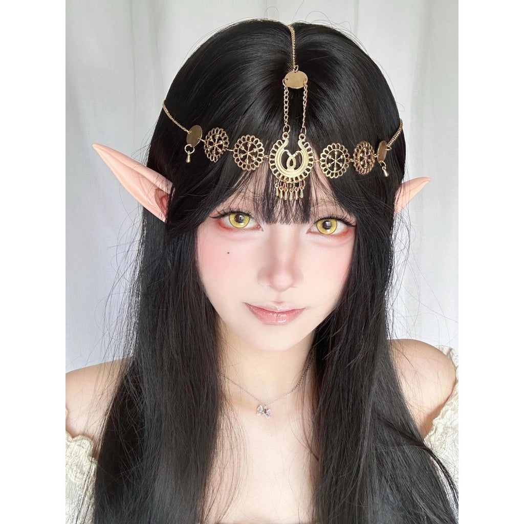 CTJIN Xiyoulens 14.50mm Yellow Colored Contact Lenses (6 Months Wear)