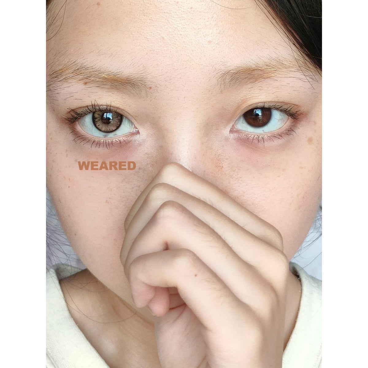 MRSQIU BOOSCON 14.20mm Brown Colored Contact Lenses (6 Months Wear)