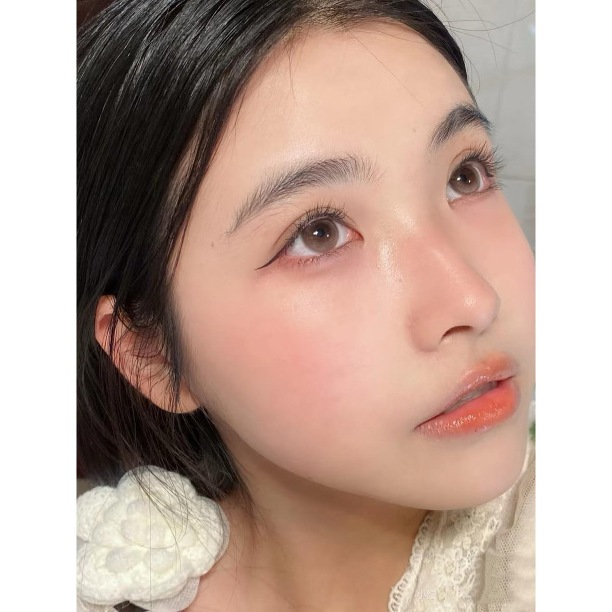LANAO ROSELENS 14.20mm Pink Colored Contact Lenses (6 Months Wear)