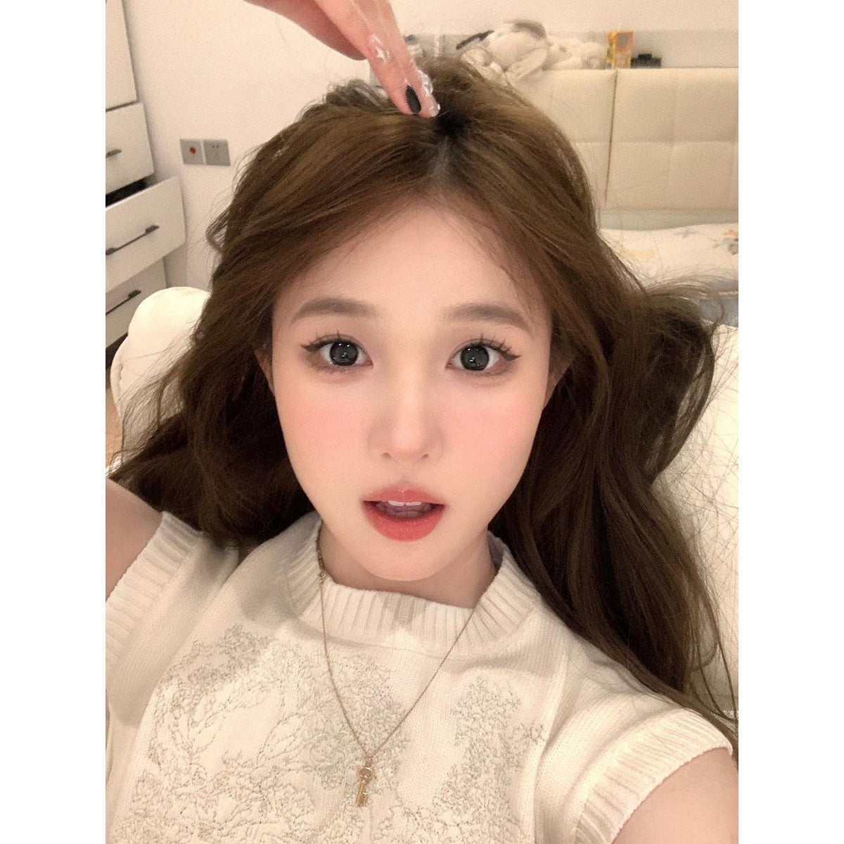 HNNAI ROSELENS 14.50mm Black Colored Contact Lenses (6 Months Wear)