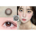 MZSHUA MorningCon คอนแทคเลนส์สี ขนาด 14.20 มม. สีชมพู (ชนิดราย 6 เดือน)