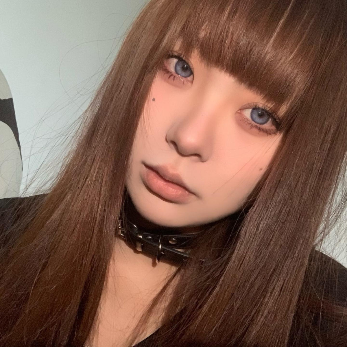 HLBAO MorningCon 14.50mm Blue Colored Contact Lenses (6 Months Wear)