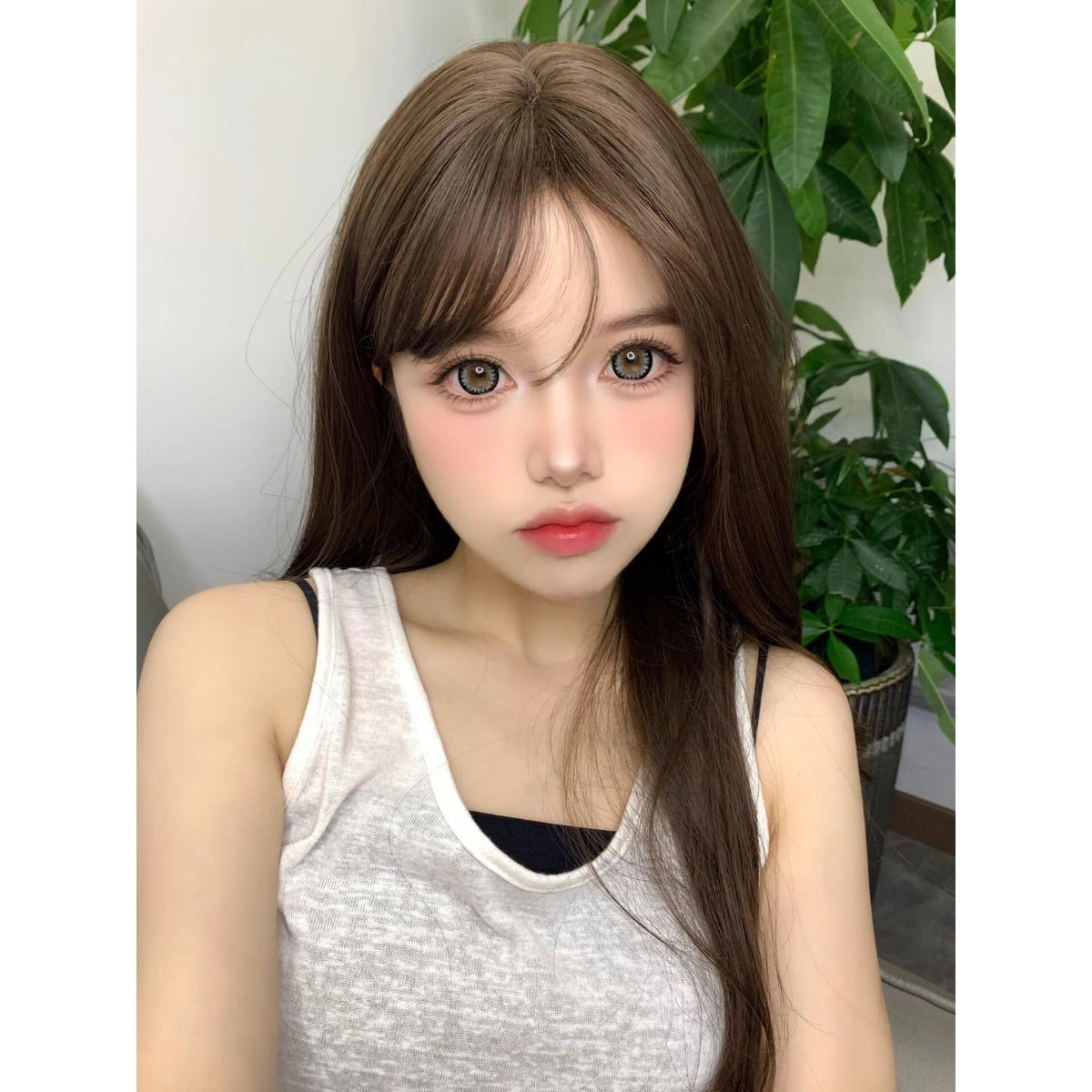 Kính áp tròng màu Xiyoulens XRTGHUI 14.50mm màu xám (thời hạn sử dụng 6 tháng)