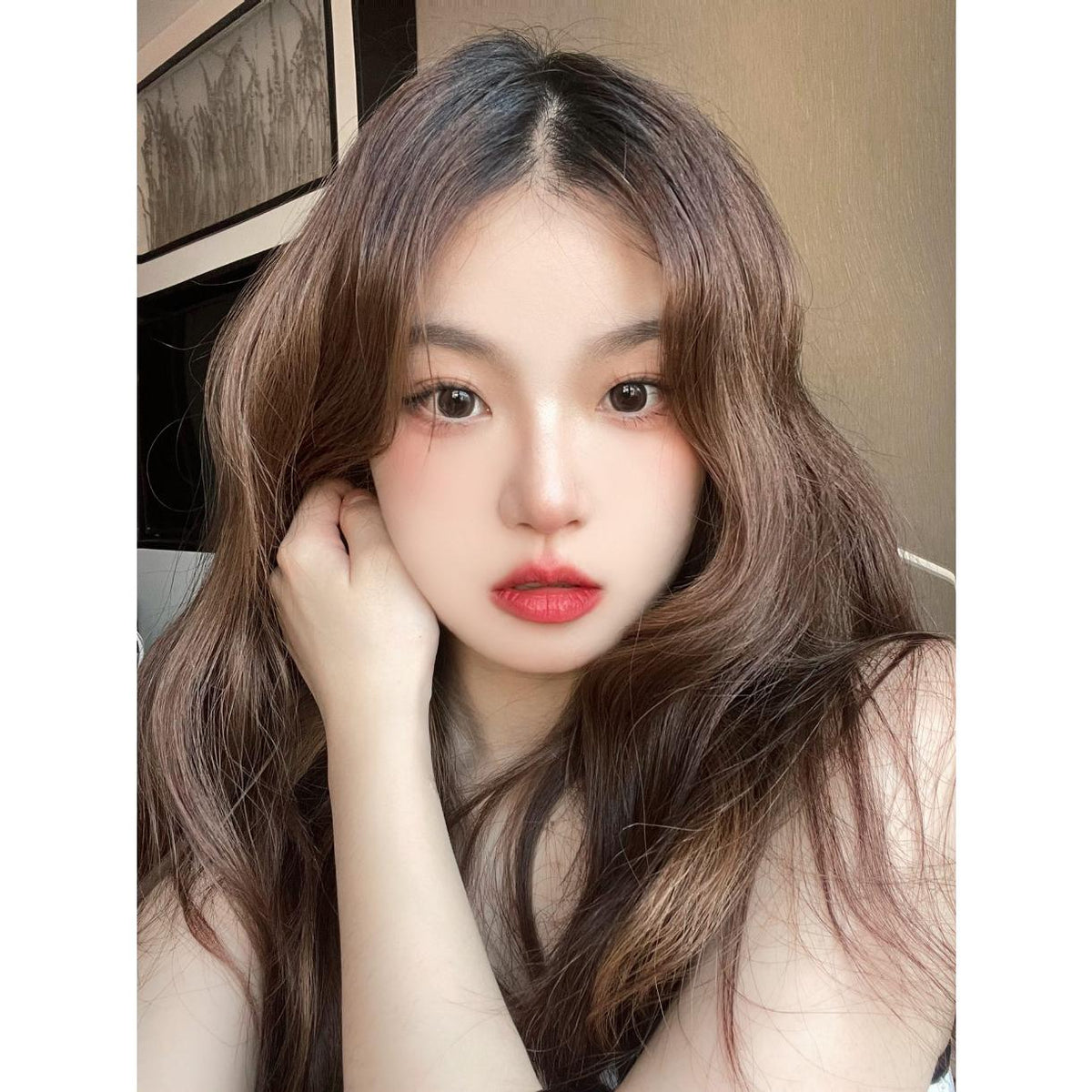 GGQIAO Brown Contact Lenses