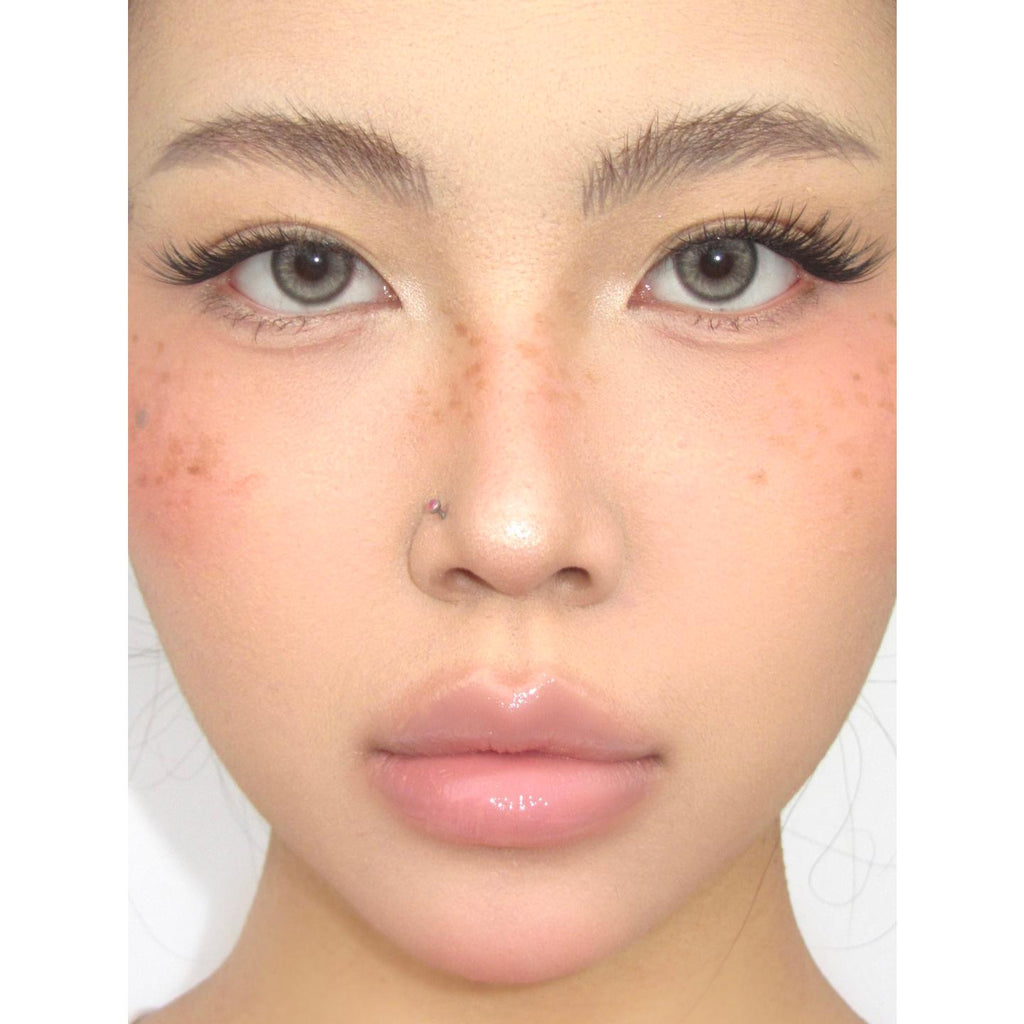 YMQJIN Serltyca คอนแทคเลนส์สีเทา ขนาด 14.20 มม. (ชนิดใส่ได้ 6 เดือน)