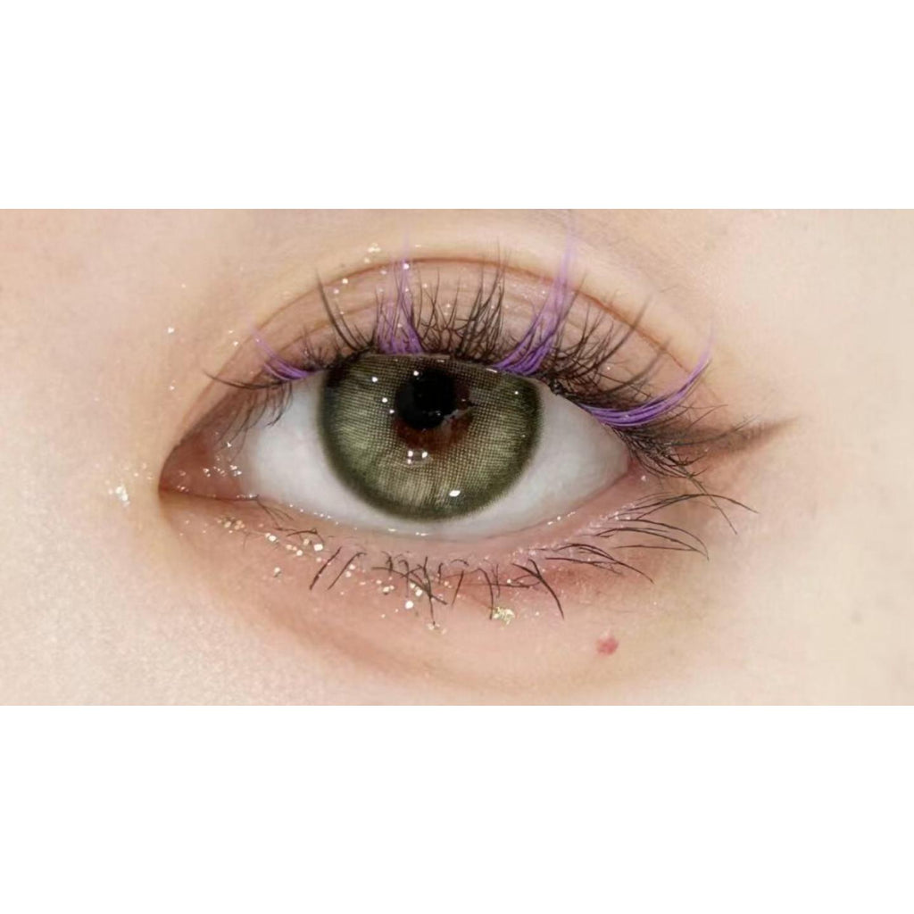 QSWLIAN FLLYCON 14.20mm Green Colored Contact Lenses (6 Months Wear)
