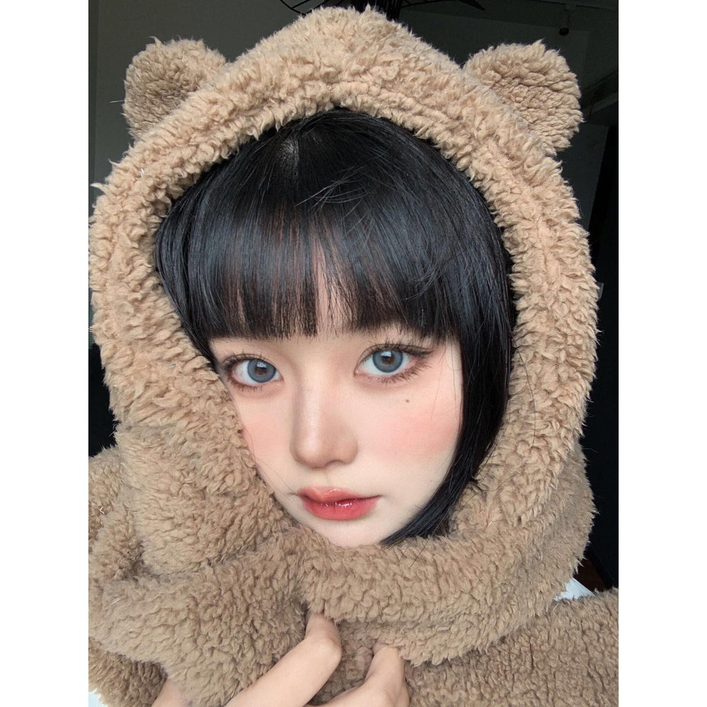 BOTXIN PORSLEN 14.20mm Blue Colored Contact Lenses (6 Months Wear)