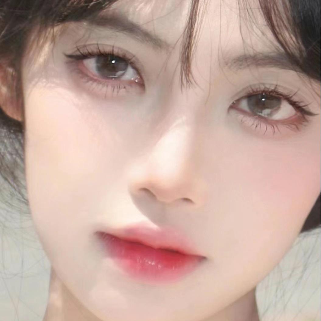 XNPHUI PORSLEN 14.20mm Grey Colored Contact Lenses (6 Months Wear)