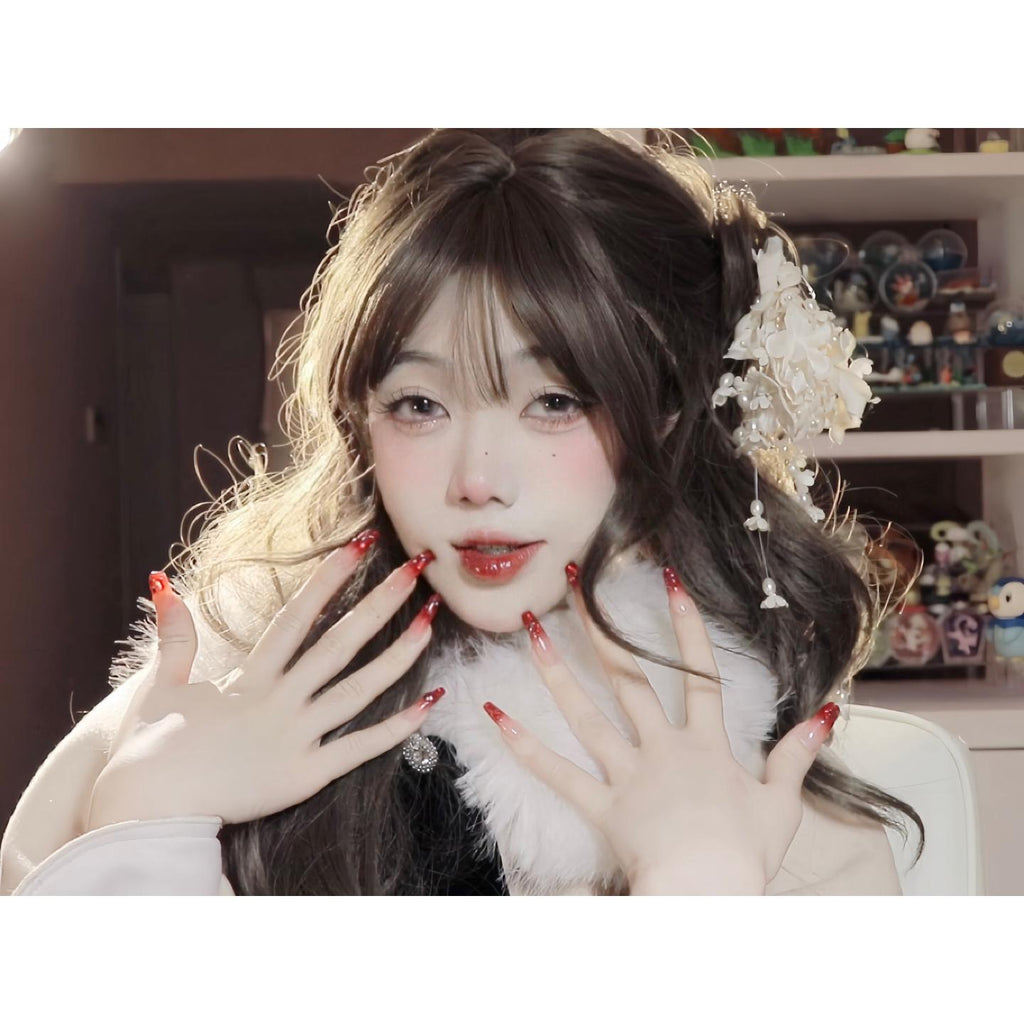 FJGZDAN OBALEN 14.20mm Pink Colored Contact Lenses (6 Months Wear)