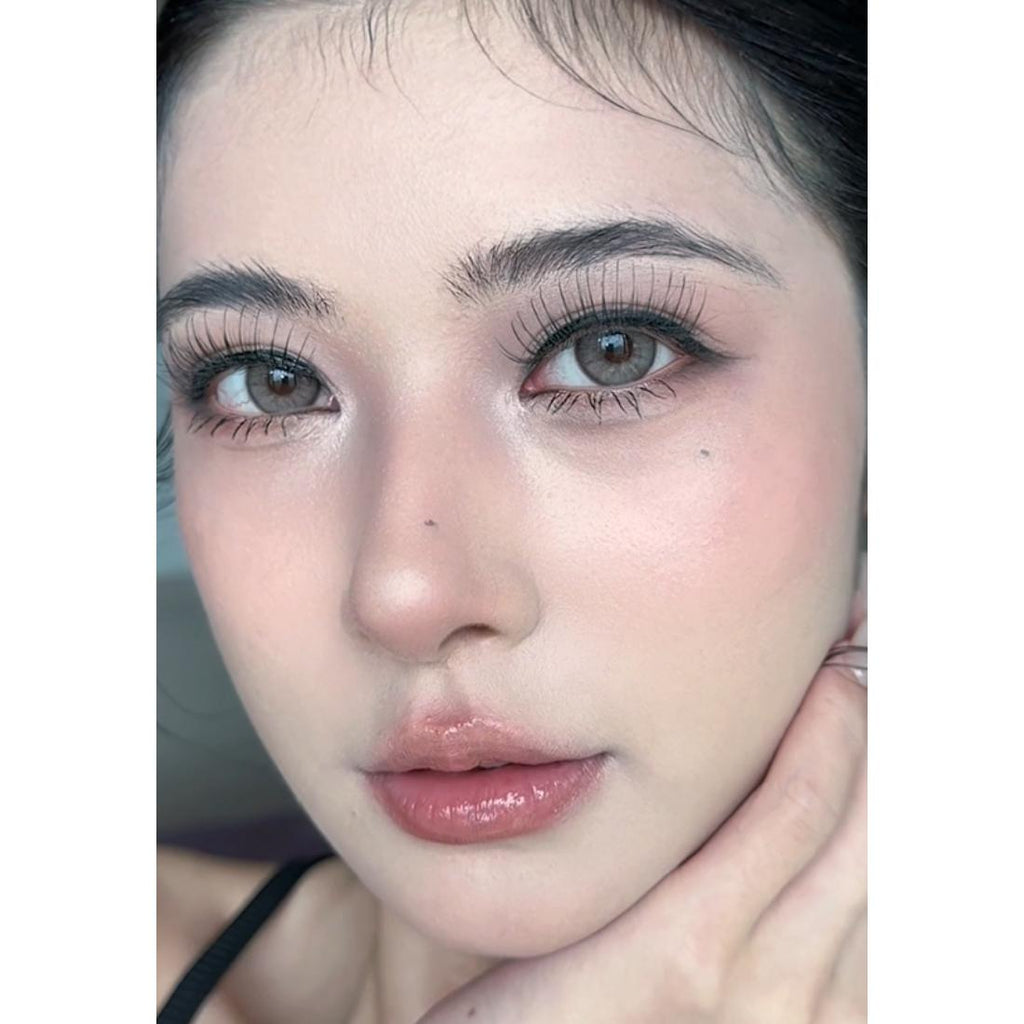 YYYSHI Serltyca 14.20mm Gray Colored Contact Lenses (6 Months Wear)