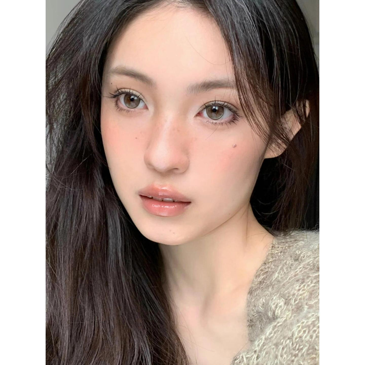 LCMYSHI Xiyoulens 14.20mm Brown Colored Contact Lenses (6 Months Wear)
