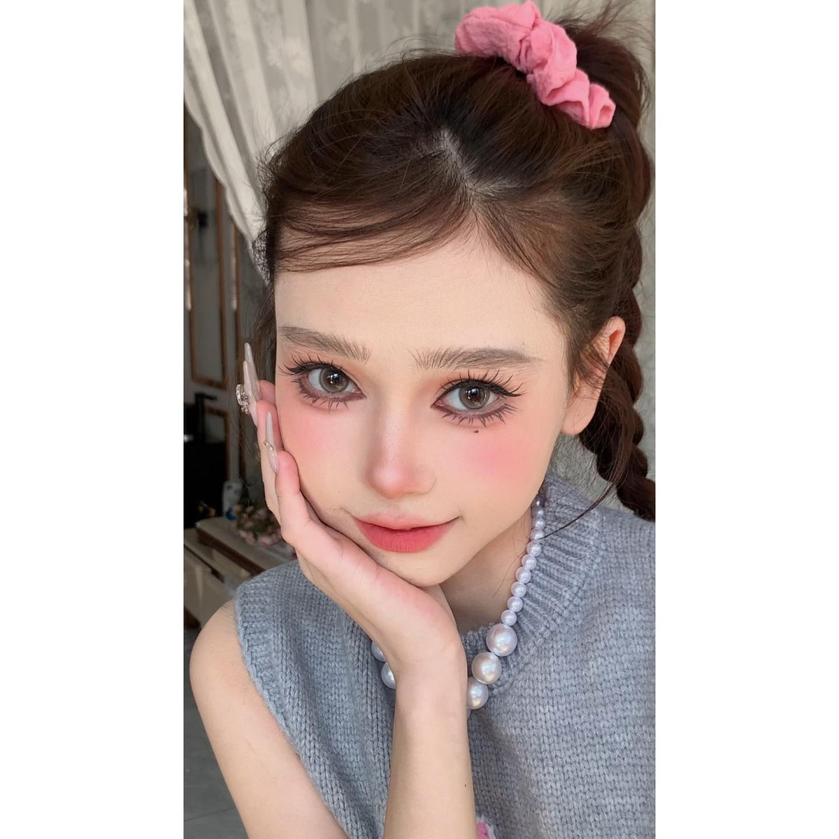 NMHTAN thestarlens 14.50mm Yellow Colored Contact Lenses (6 Months Wear)