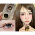 NYWHGUO MimiPark 14.50mm Gray Colored Contact Lenses (6 Months Wear)