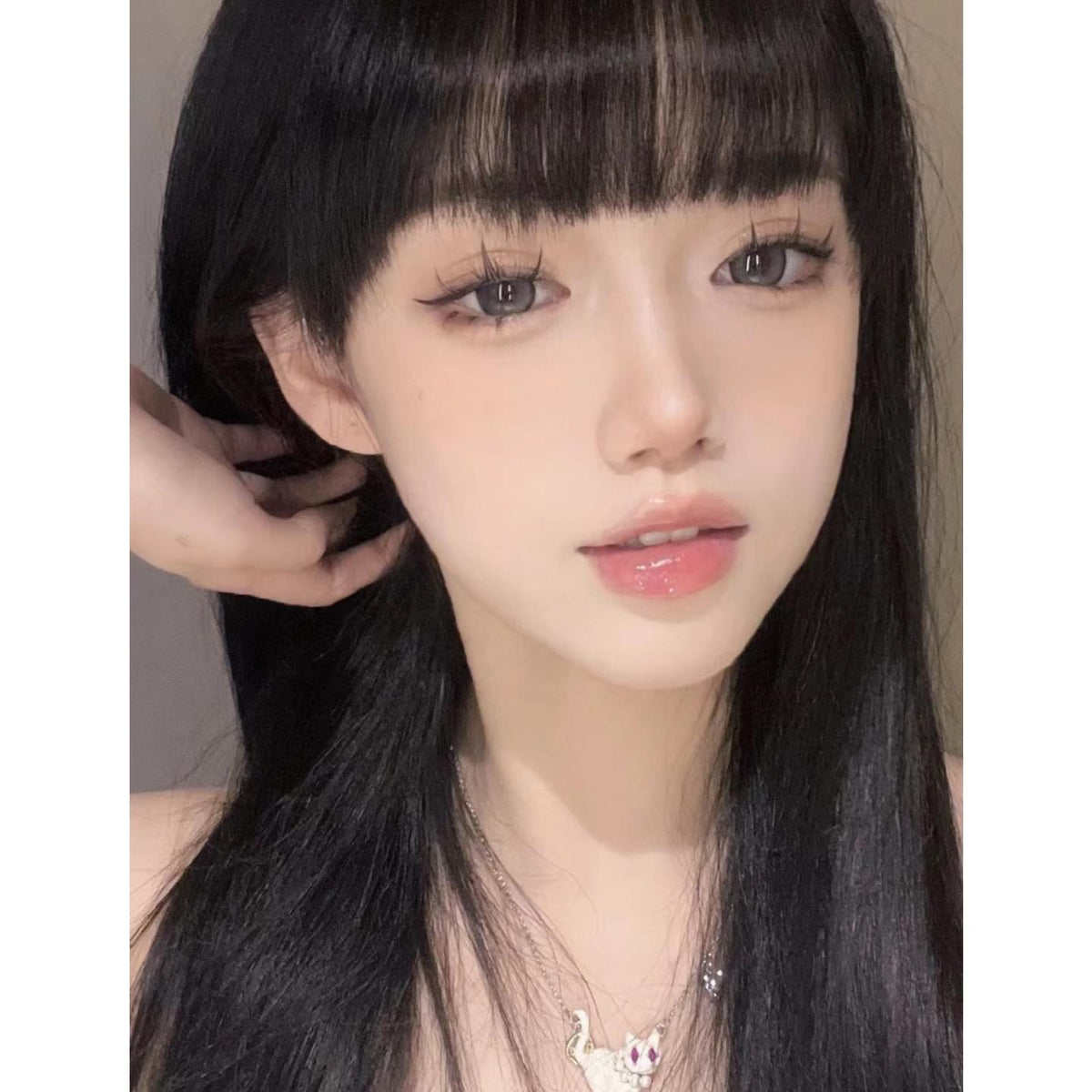 NMTZI FLLYCON 14.50mm Grey Colored Contact Lenses (6 Months Wear)