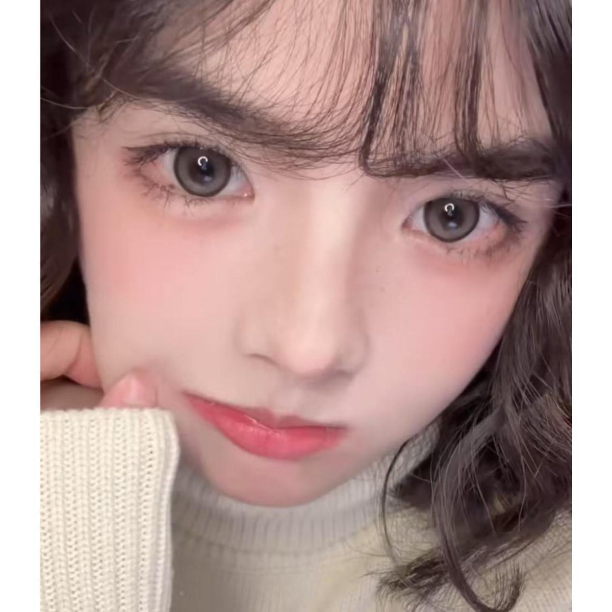 TXTGONG FLLYCON 14.50mm Brown Colored Contact Lenses (6 Months Wear)