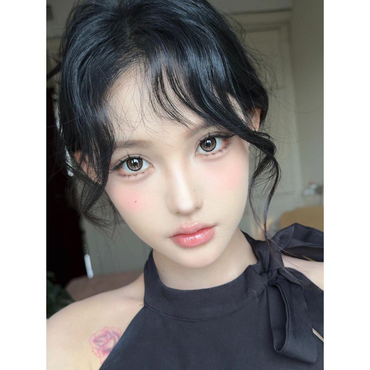 OEMMENG thestarlens 14.50mm Brown Colored Contact Lenses (6 Months Wear)