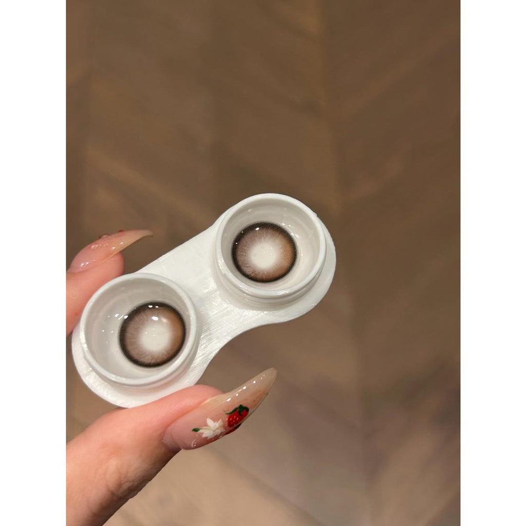 QLZONG MimiPark 14.50mm Brown Colored Contact Lenses (6 Months Wear)