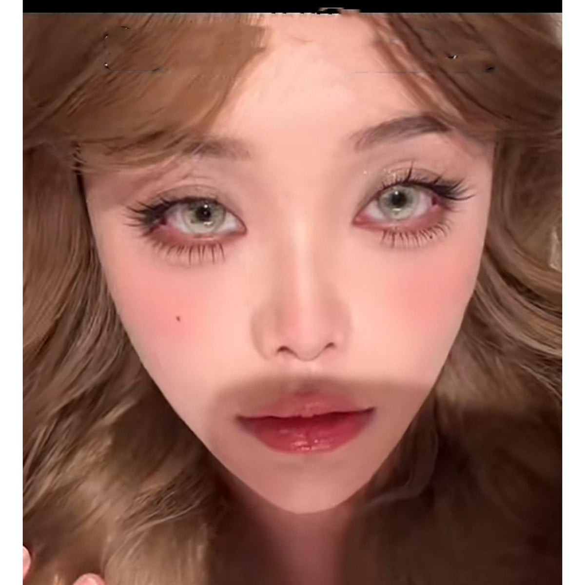 CJHDIE Xiyoulens 14.50mm Green Colored Contact Lenses (6 Months Wear)