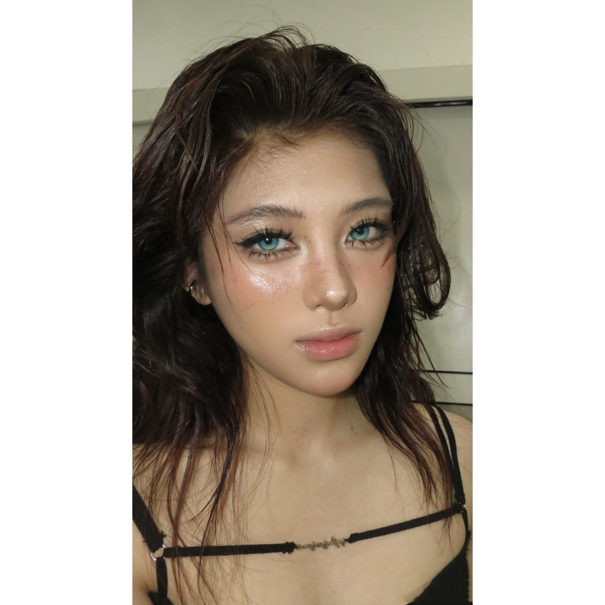QGBLCHA PORSLEN 14.20mm Green Colored Contact Lenses (6 Months Wear)