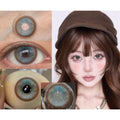 TKGJLAN Xiyoulens คอนแทคเลนส์สีฟ้า ขนาด 14.50 มม. (ชนิดราย 6 เดือน)