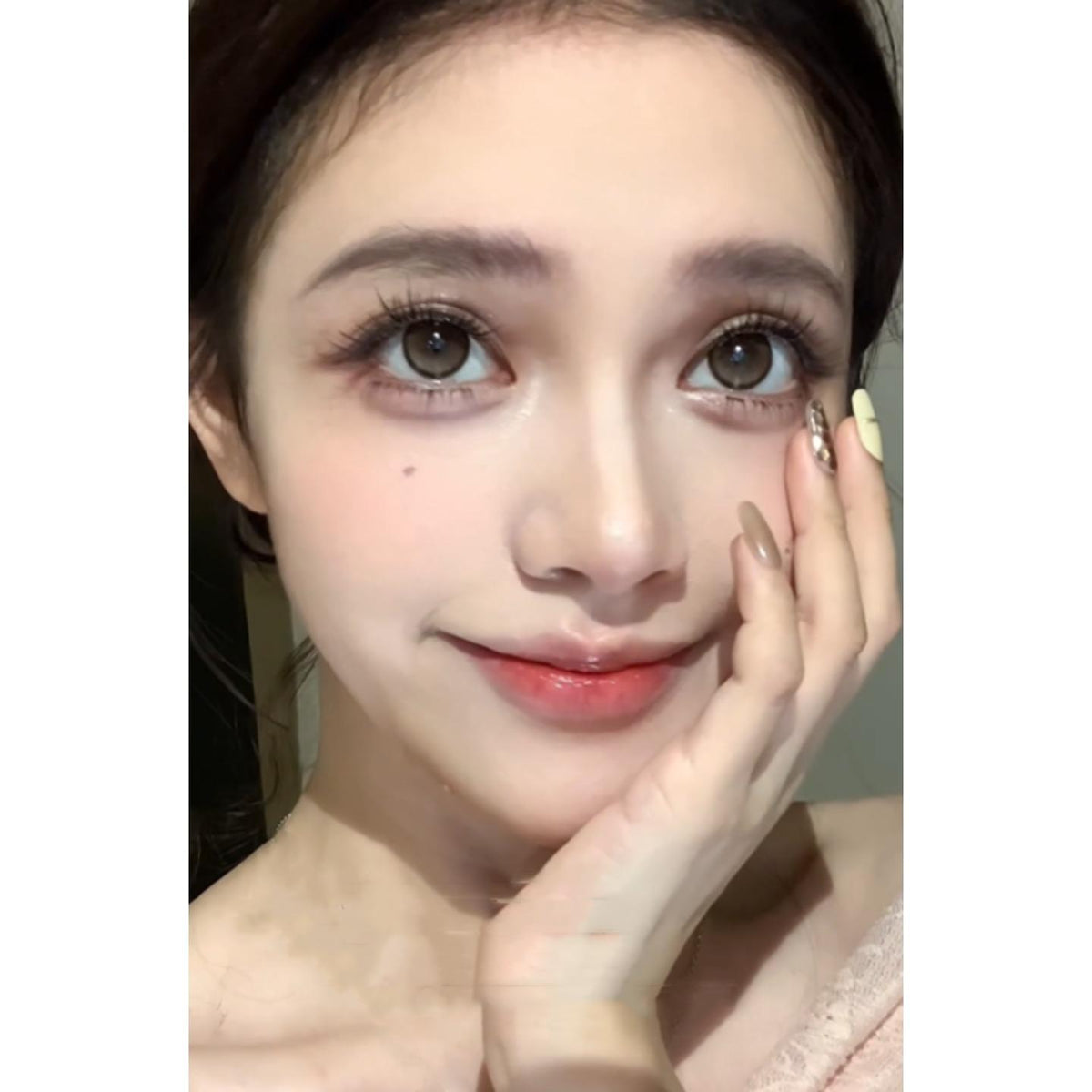 OEMMENG thestarlens 14.50mm Brown Colored Contact Lenses (6 Months Wear)