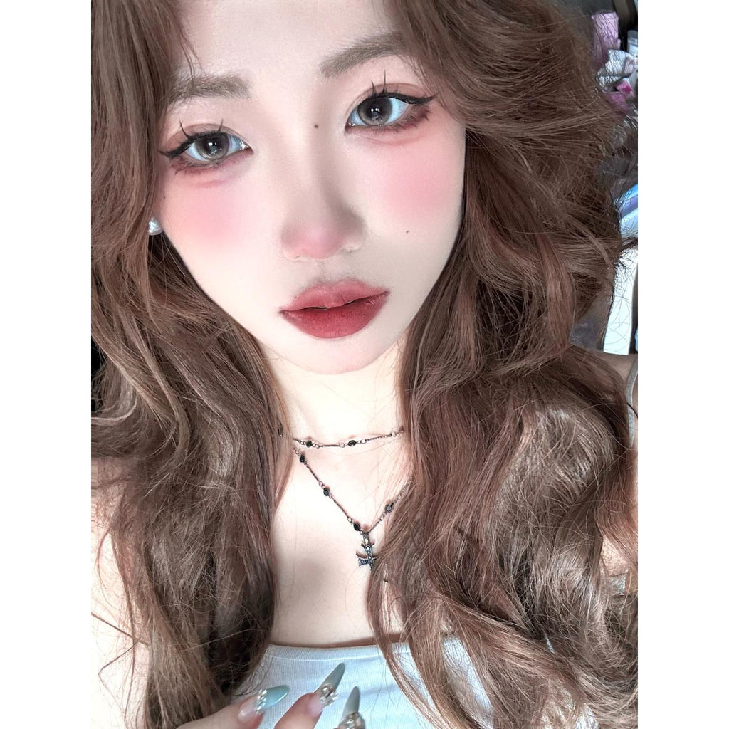 JMQJIN thestarlens 14.20mm Grey Colored Contact Lenses (6 Months Wear)