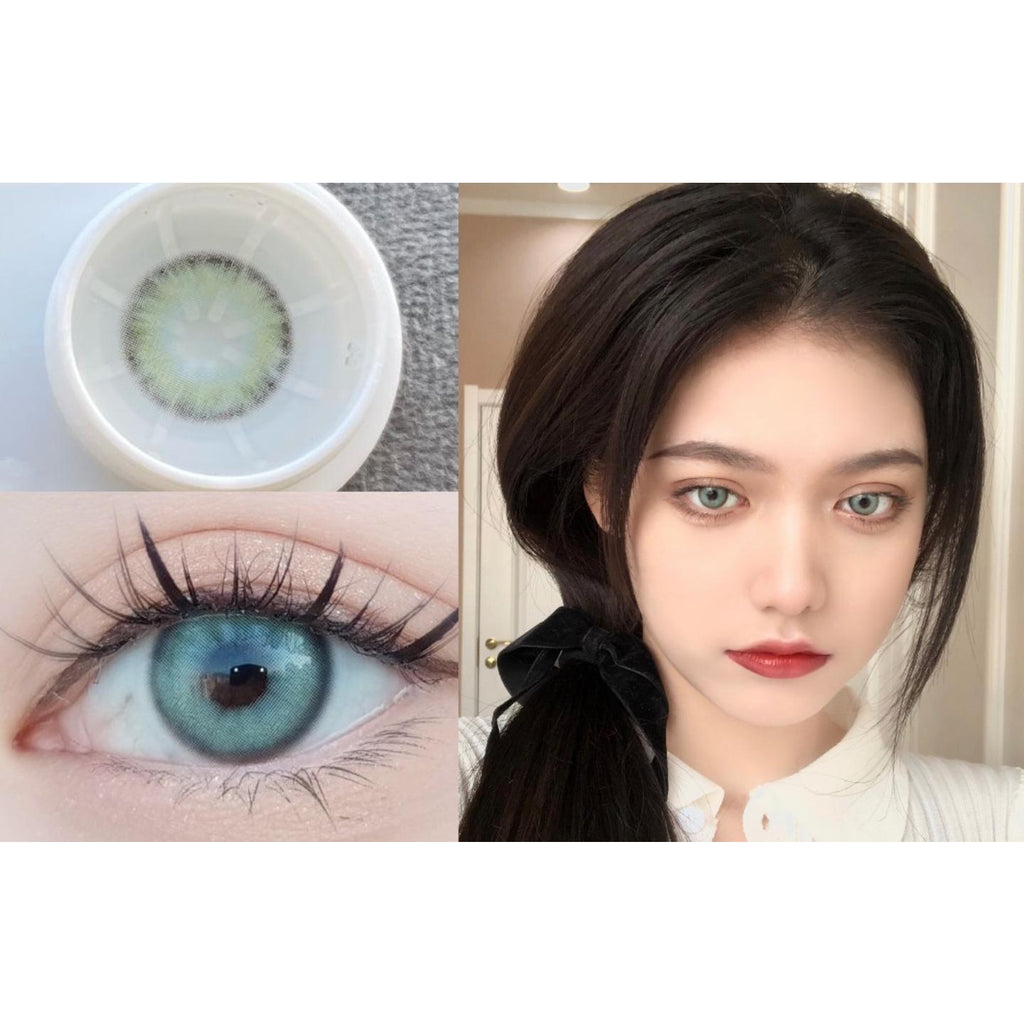 SSBLV Xiyoulens 14.00mm Green Colored Contact Lenses (6 Months Wear)