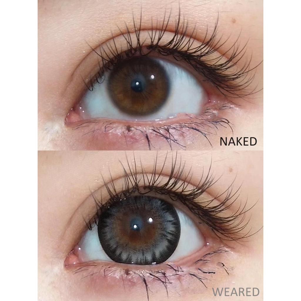 MLWLONG BOOSCON 14.50mm Gray Colored Contact Lenses (6 Months Wear)