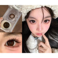 NZZHU MorningCon คอนแทคเลนส์สีน้ำตาล ขนาด 14.50 มม. (ชนิดราย 6 เดือน)