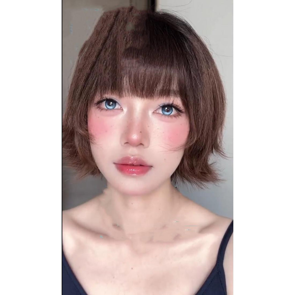 คอนแทคเลนส์สี CDYGBHE รุ่น OBALEN ขนาด 14.50 มม. สีฟ้า (ชนิดราย 6 เดือน)